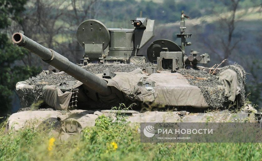 Танк т-90м прорыв