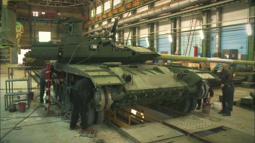 Танк т-90м прорыв