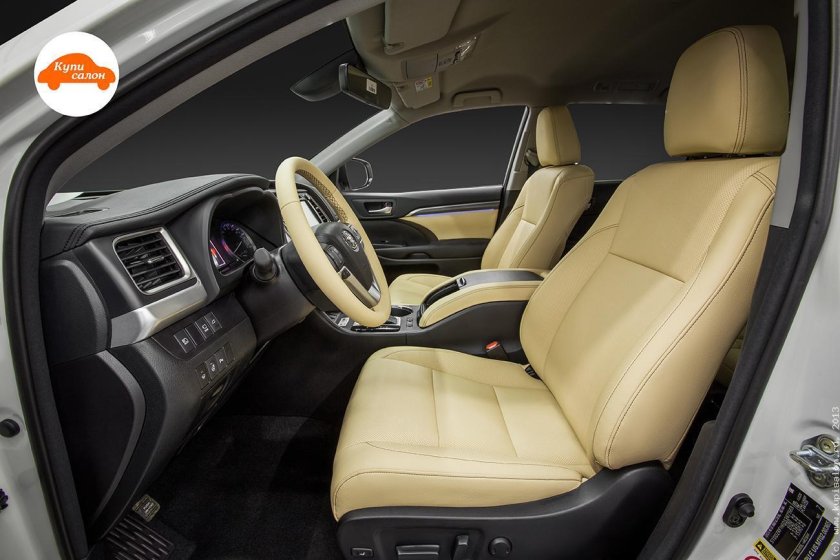 Toyota Highlander 2015 салон