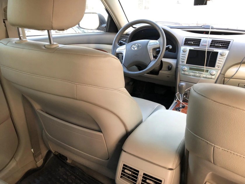 Камри 40 бежевый салон