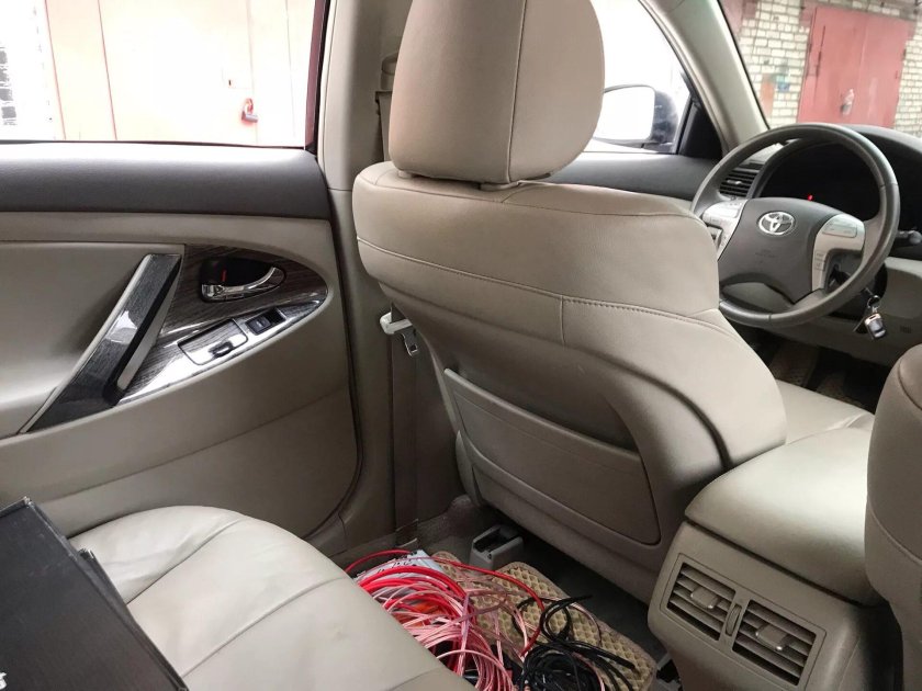 Toyota Camry xv40 салон