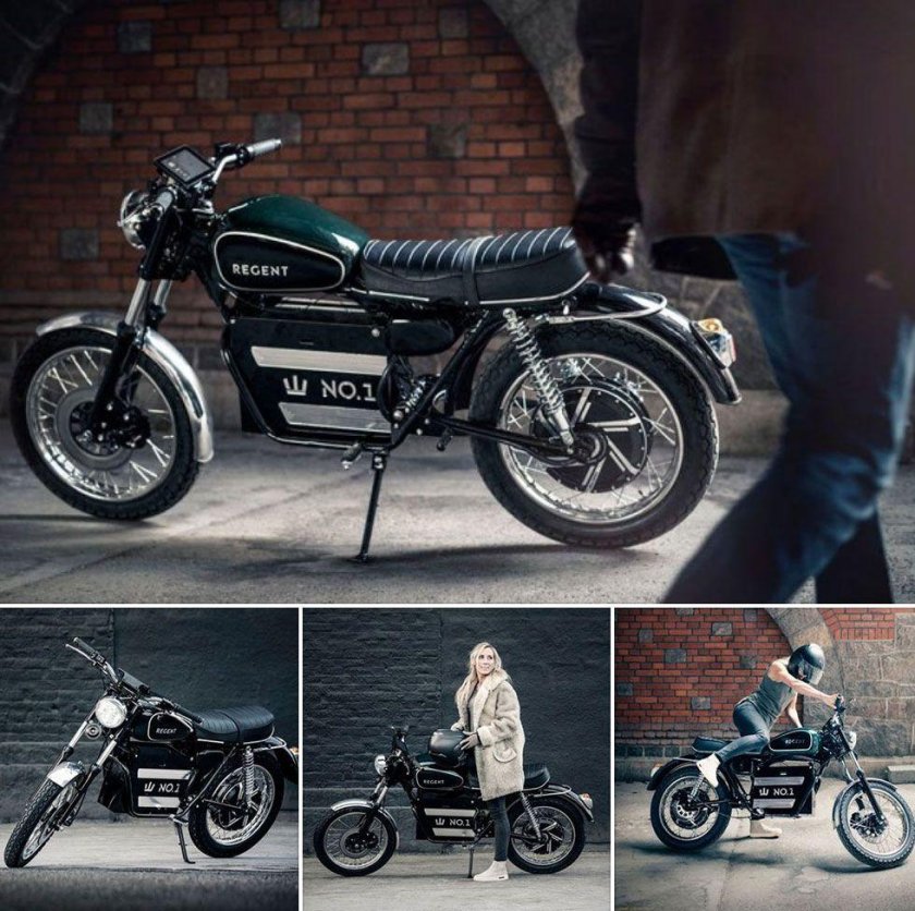 ИЖ Cafe Racer электромотоцикл