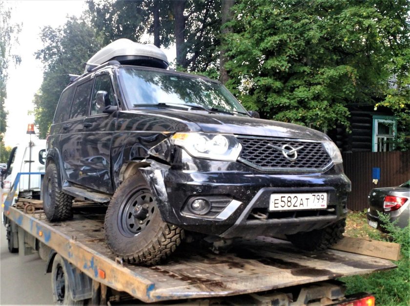 УАЗ Патриот перевертыш