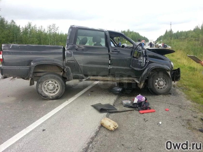 ДТП УАЗ Патриот пикап