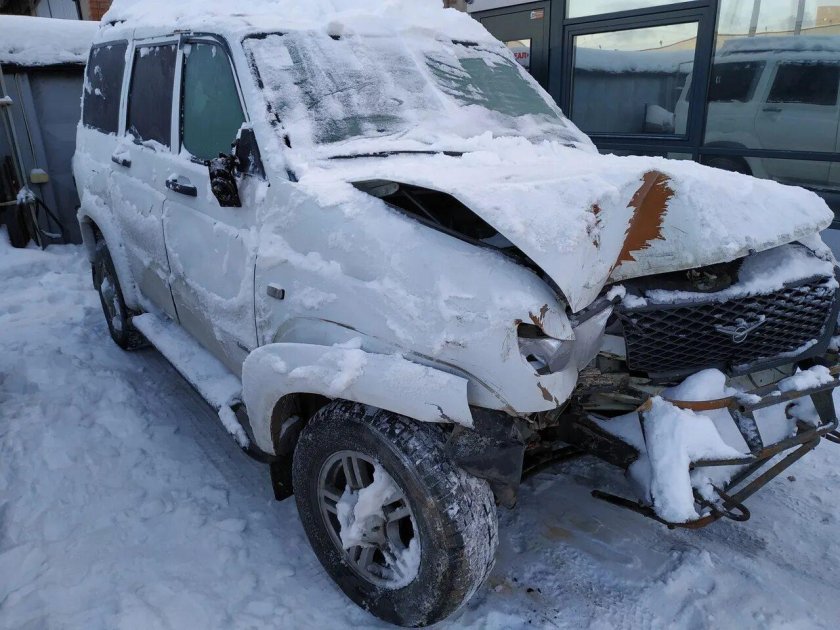 УАЗ Патриот пикап битый