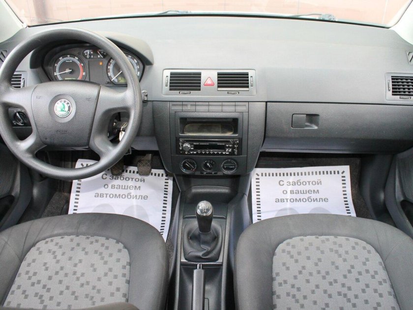 Skoda Fabia 2007 салон