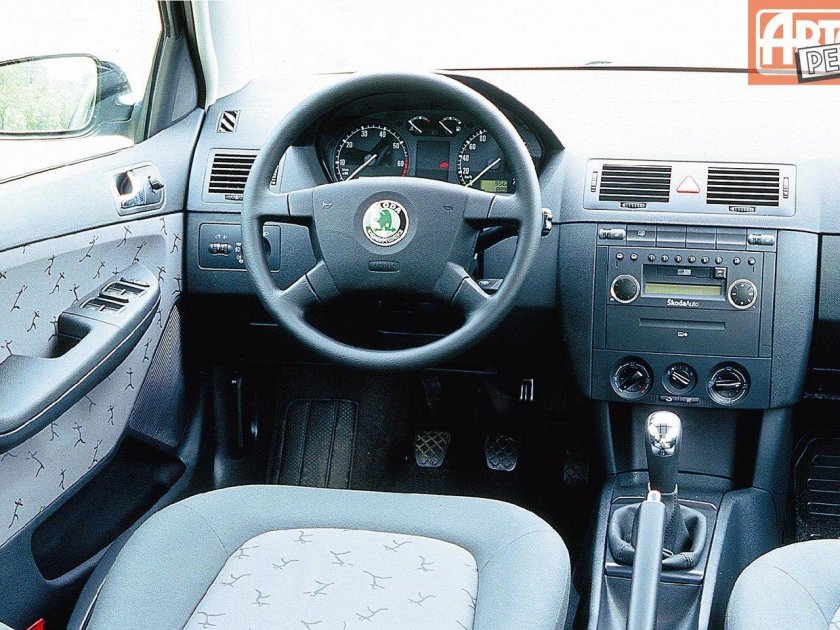 Skoda Fabia 1 салон