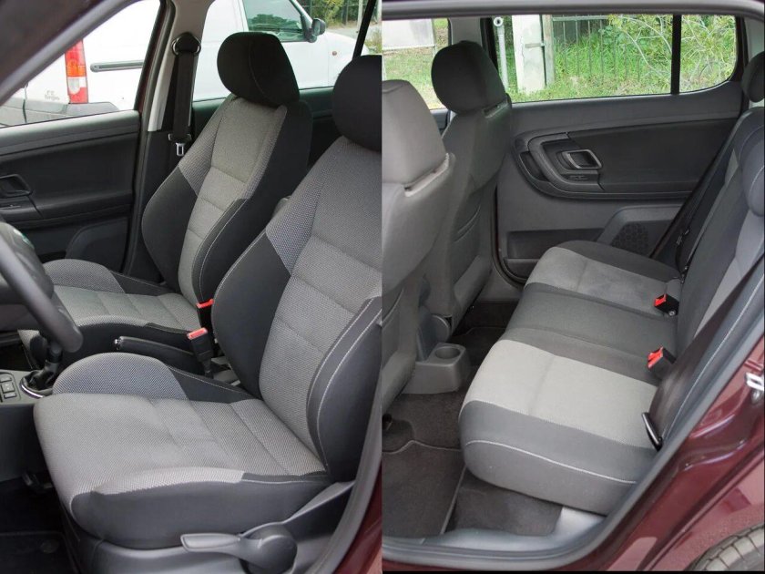 Skoda Fabia 2 салон