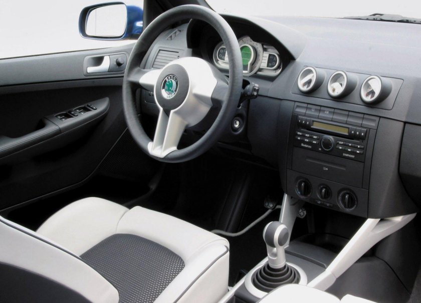 Шкода Фабия 2004 салон