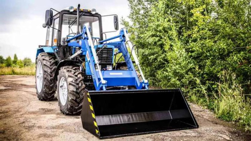 МТЗ 82.1 погрузчик