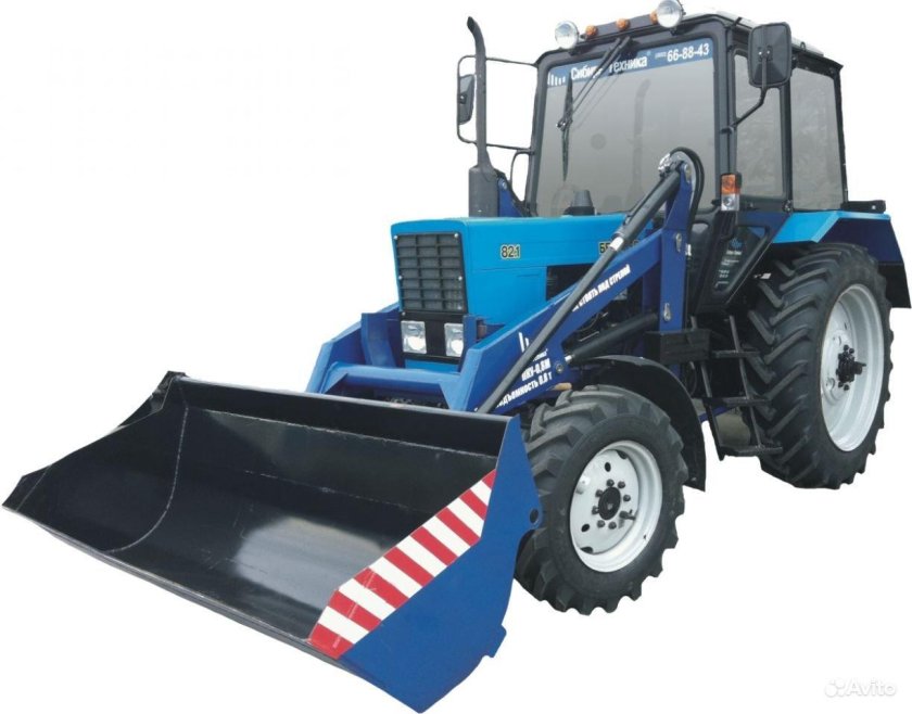 МТЗ 82.1 С погрузчиком ПКУ 0.8
