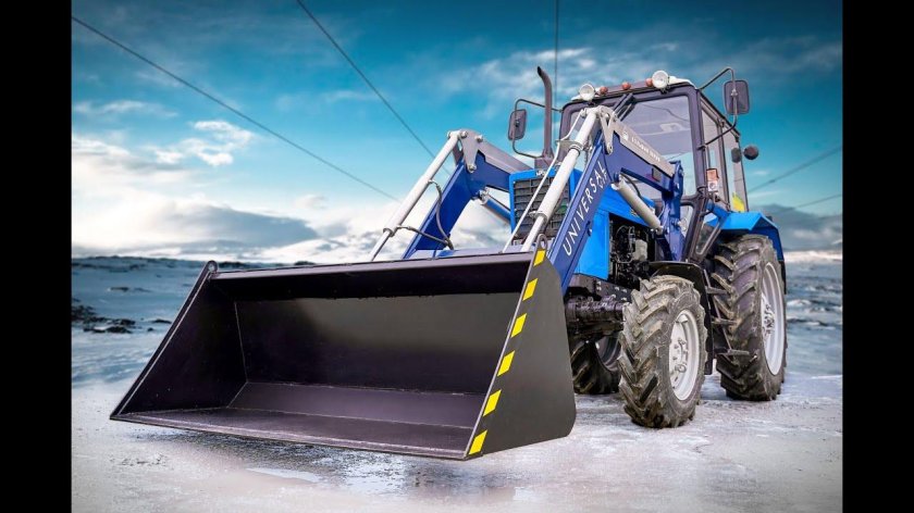Навесной фронтальный погрузчик «универсал 800 robust»