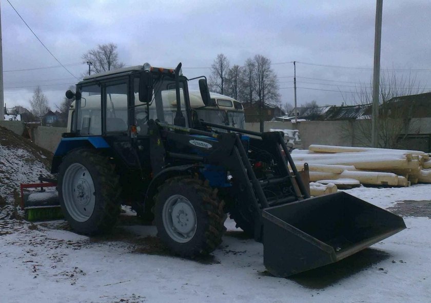 Отвал на МТЗ 82.1