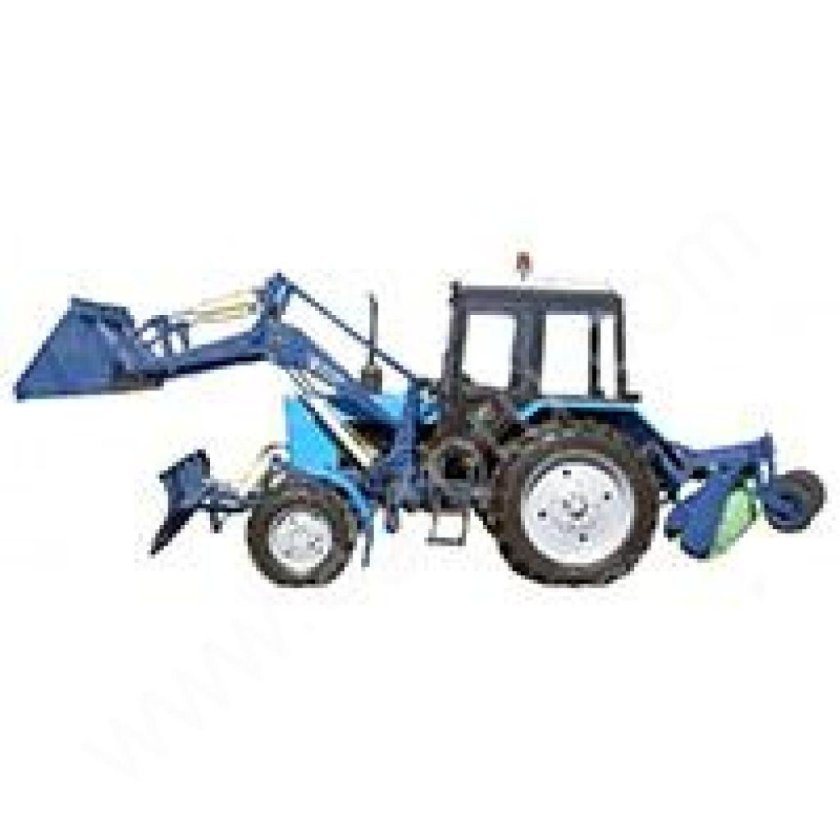 Трактор МТЗ 82.1 С куном и щеткой