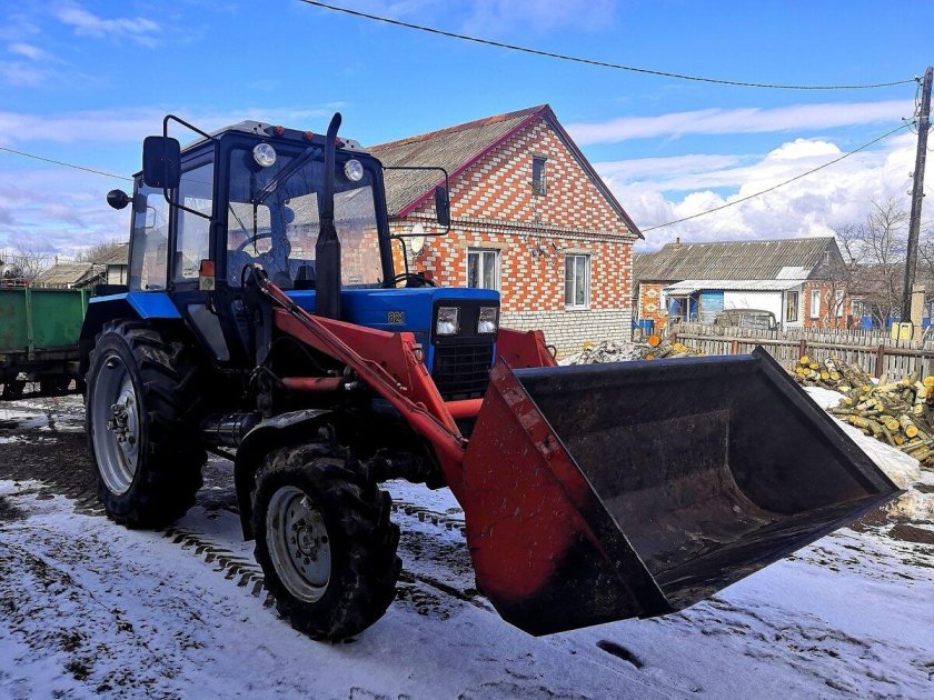 Трактор МТЗ 82.1 С куном