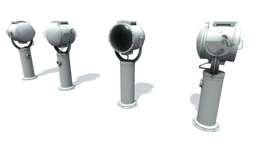 Морской сигнальный прожектор МСП-45к