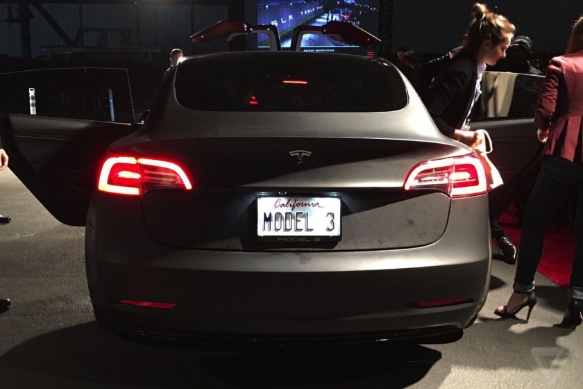 Tesla model x задние поворотники