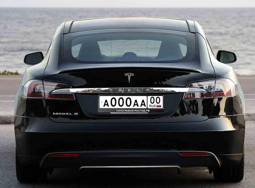 Авто вид сзади