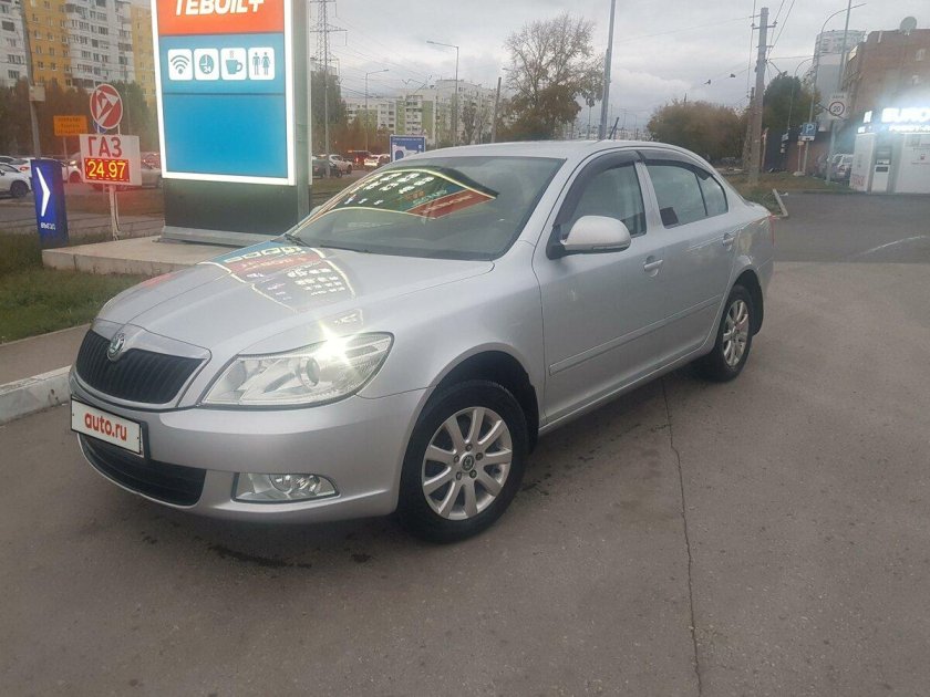 Шкода Октавия 2012 Сириус Сильвер фото