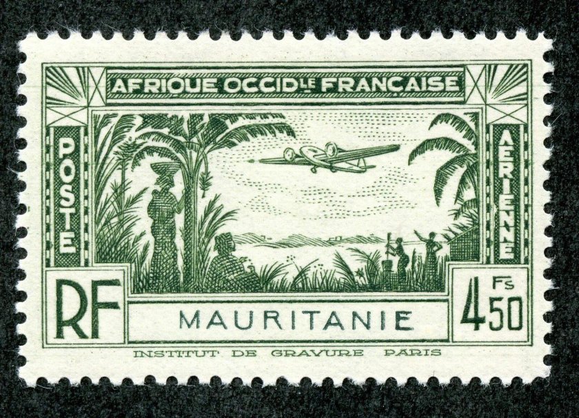 Марки французских колоний авиапочта