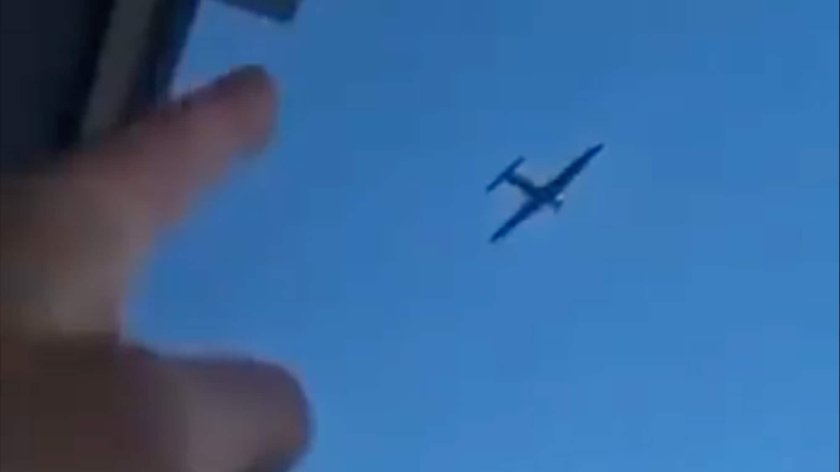 Беспилотник в небе