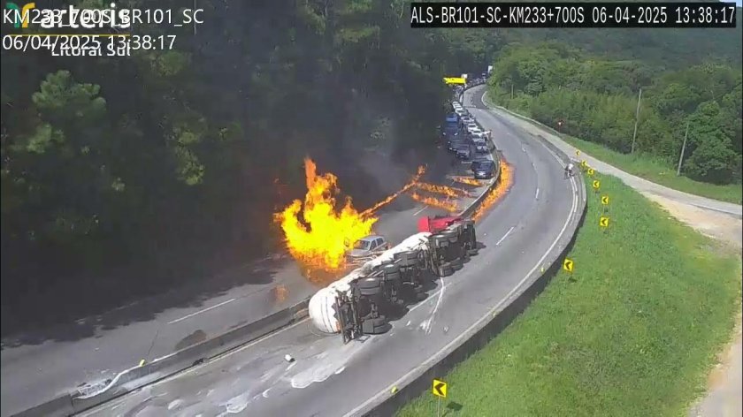 Взрыв бензовоза