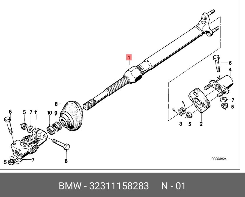 Рулевая колонка e34