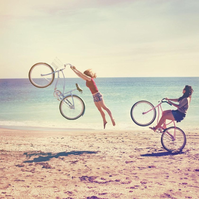 Лето велосипед