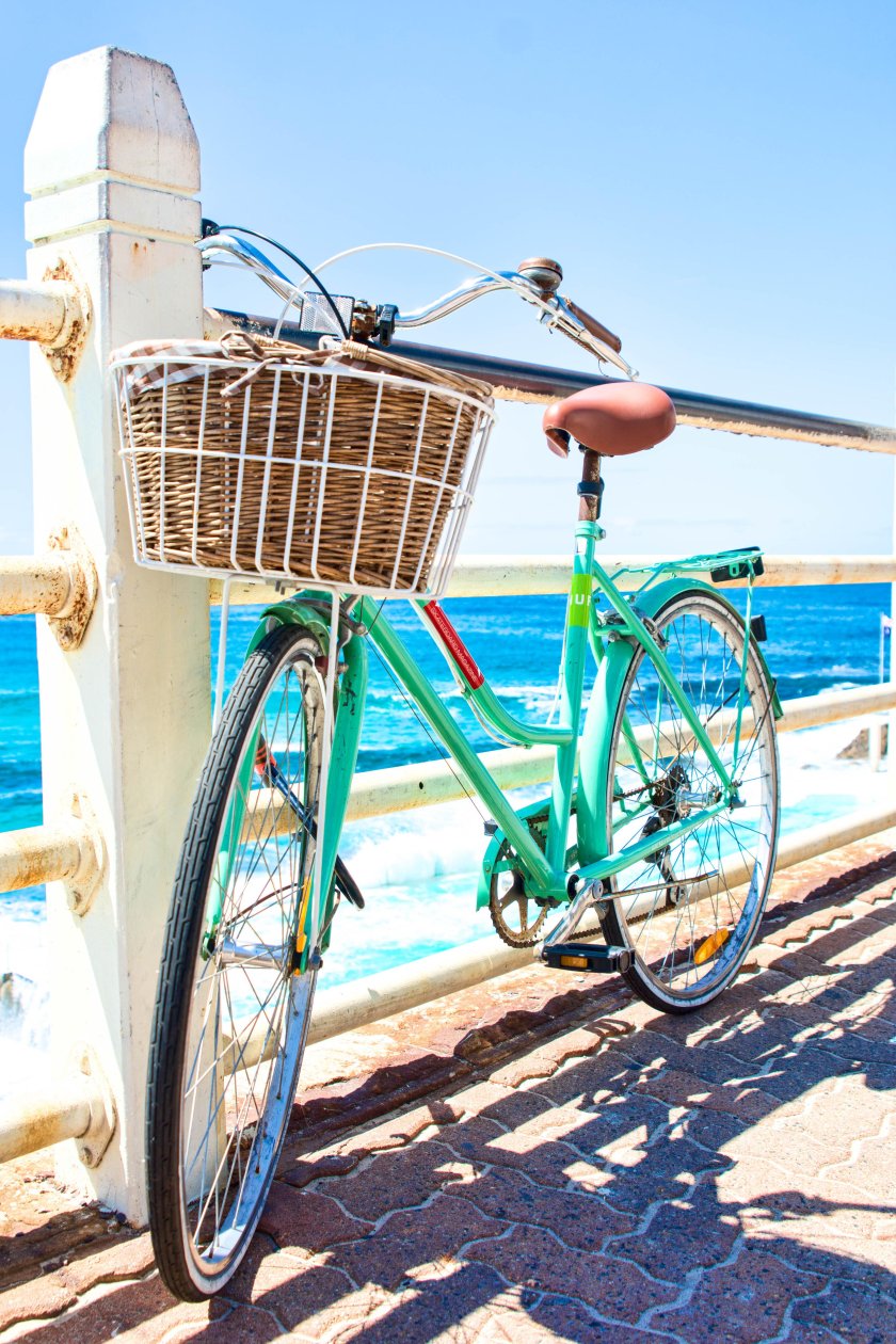 Велосипед летом