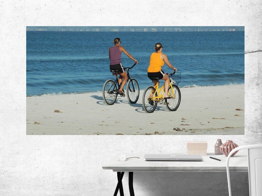 Катание на велосипеде