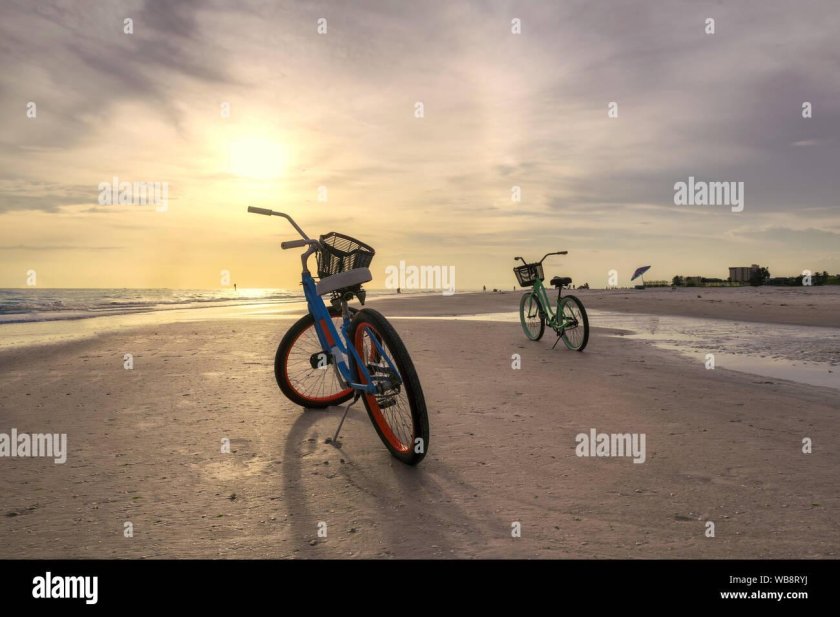 Bicycle on the beach