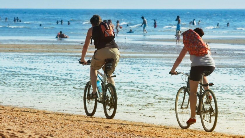 Прогулка на велосипеде