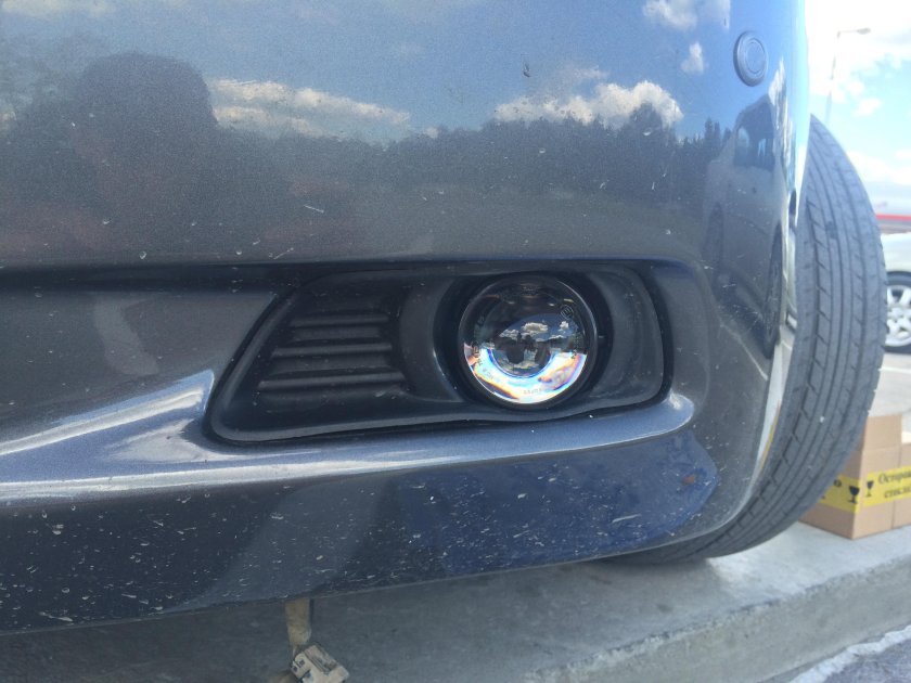 Би линзы в ПТФ Камри 40