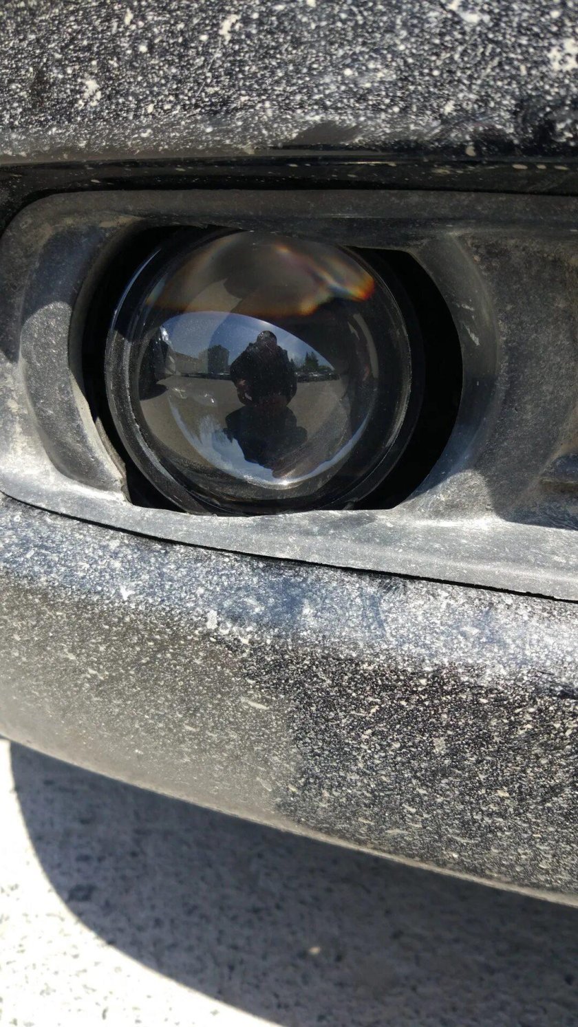 ПТФ Тойота Камри с линзой