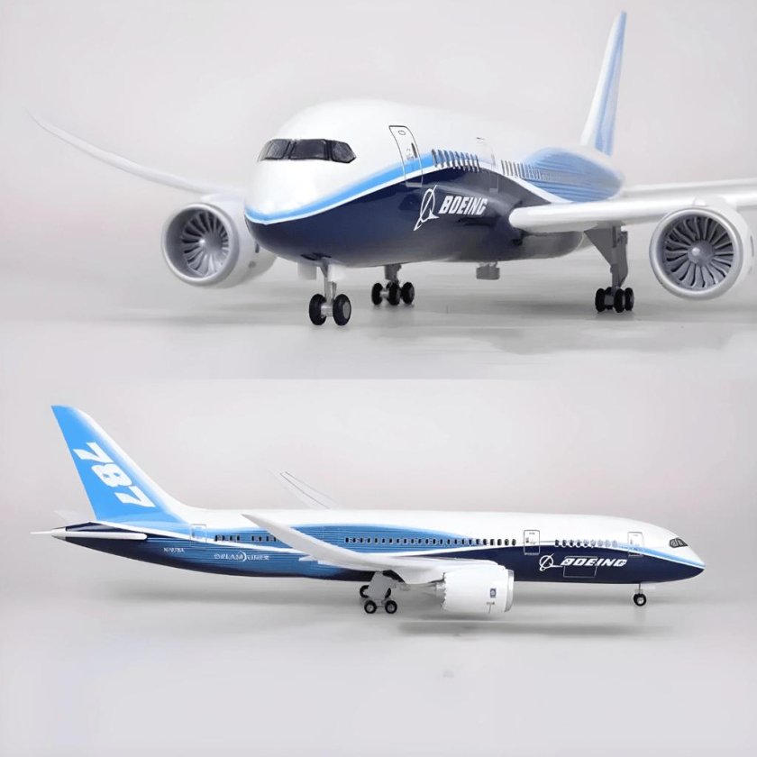 Модель самолёта Боинг 787 10 Дримлайнер модель 47 см