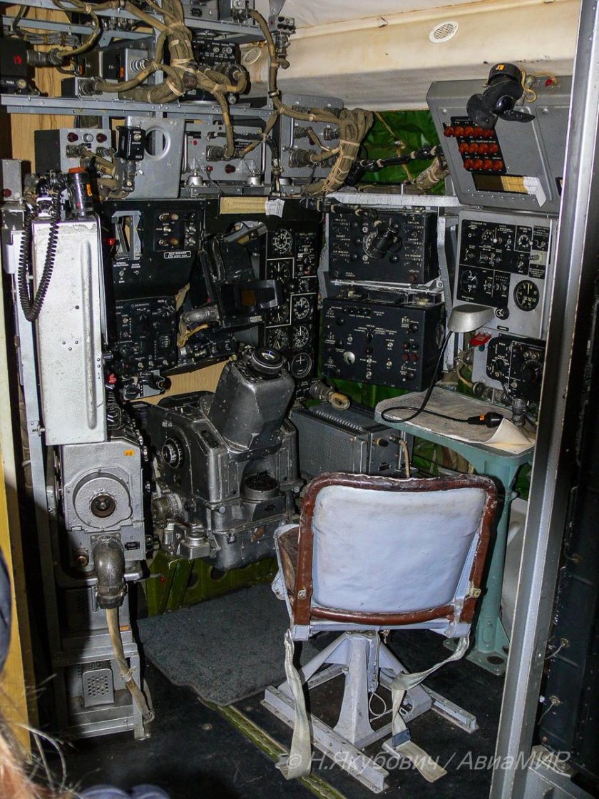 Кабина штурмана дб-3