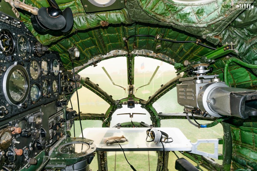 Ил-28 кабина