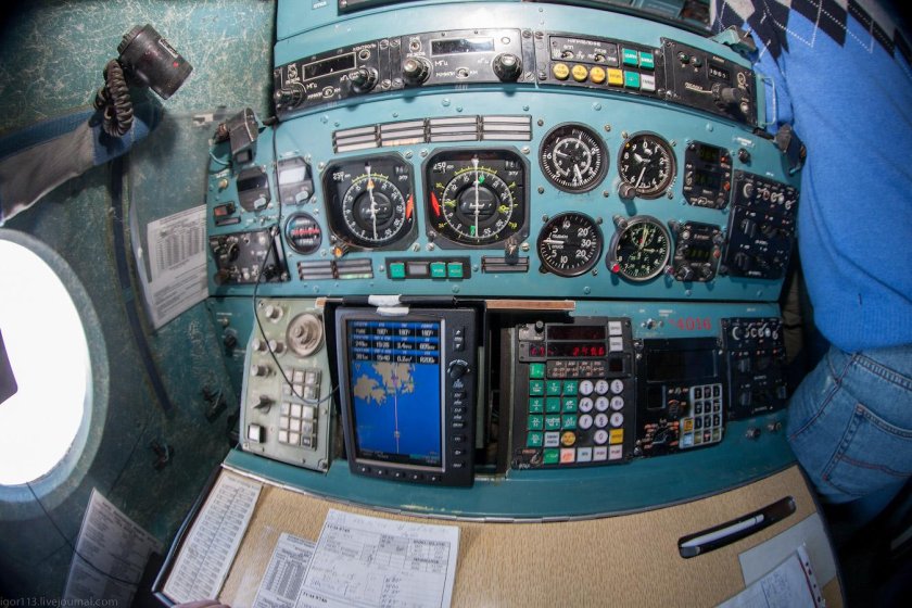 Кабина штурмана ил 76