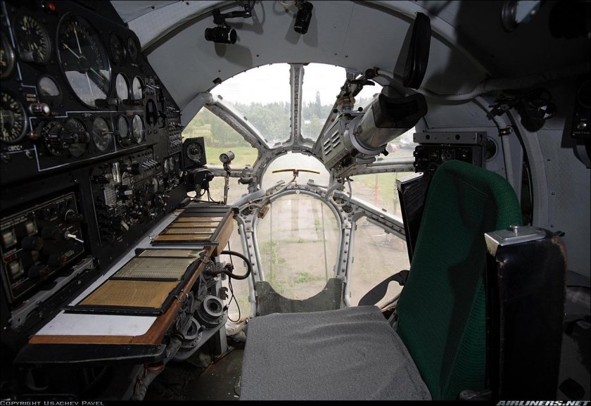 Штурманская кабина ту-95