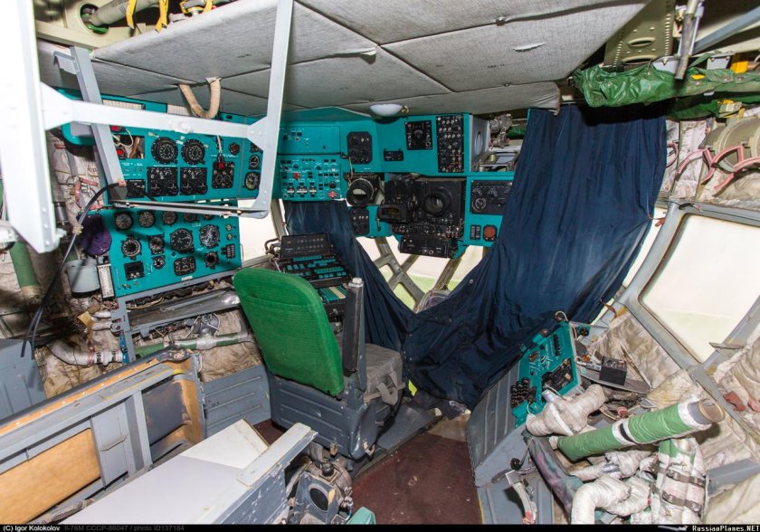 Ил 76 МД кабина