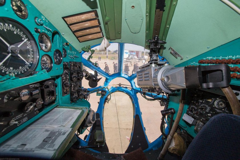 Ту 134 кабина