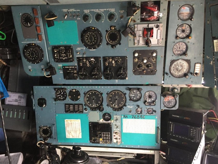 Ил 76 кабина