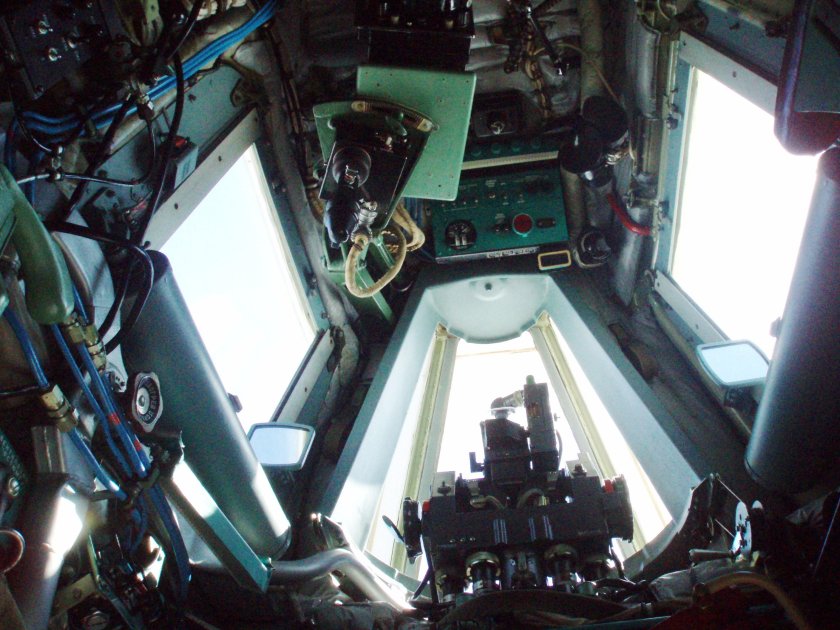 Кабина Коу на ту-16