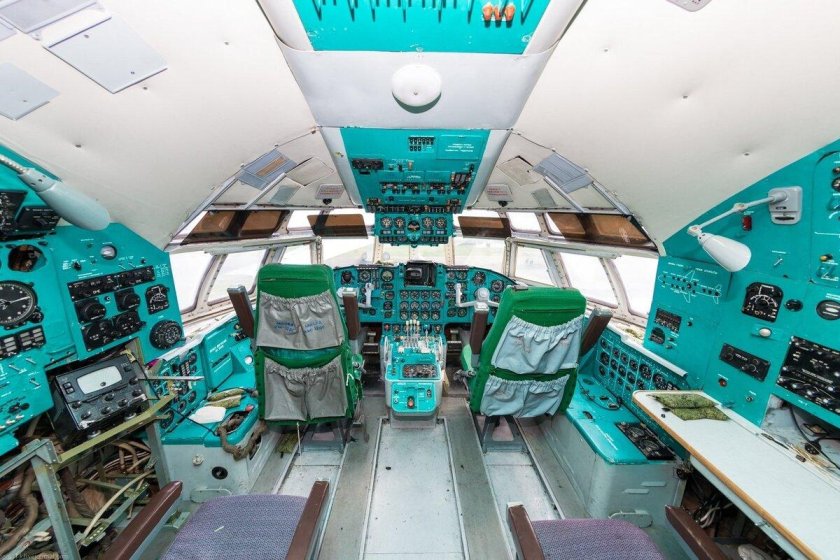 Ил-62 кабина