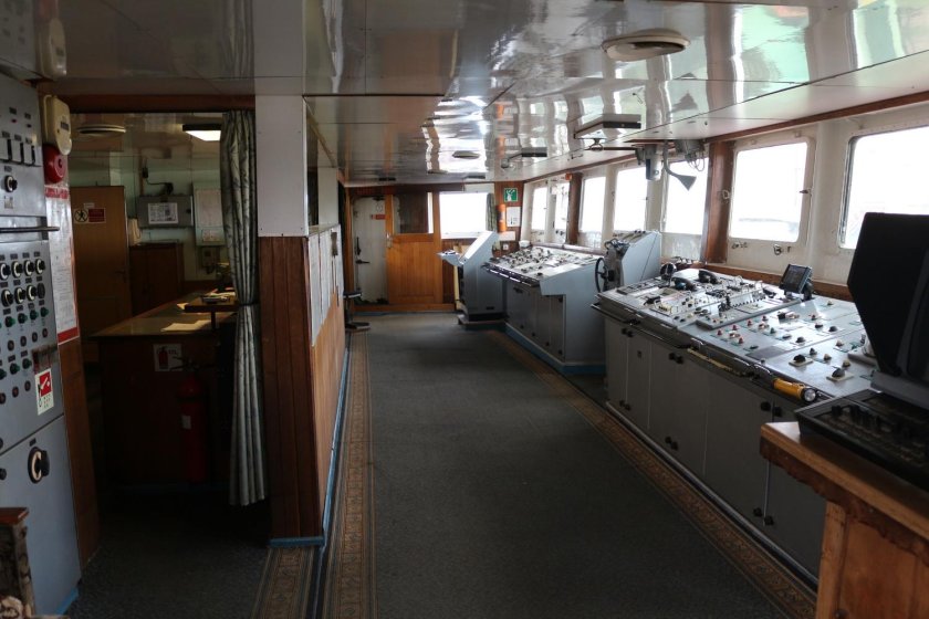 Рулевая рубка т/х Омский 141