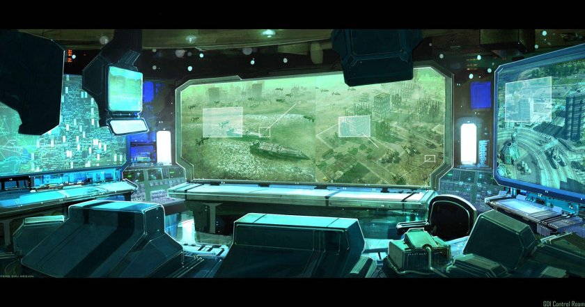 Sci Fi командный центр