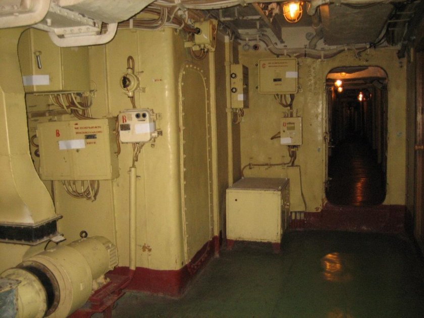 Крейсер Михаил Кутузов машинное отделение