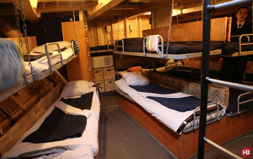 Матросский Кубрик на военном корабле