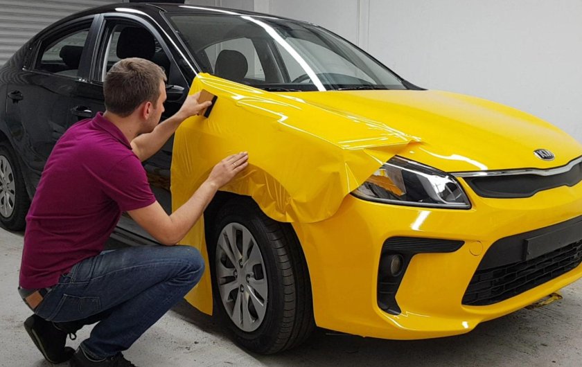 Оклейка авто пленкой