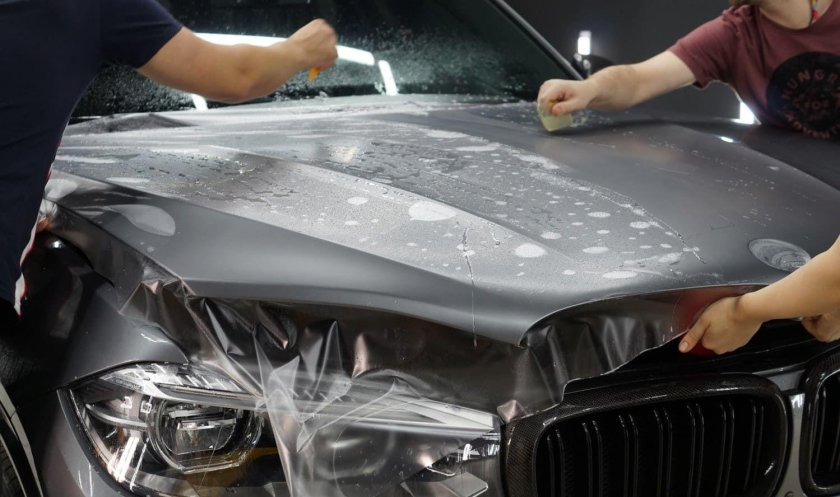 Антигравийная плёнка BMW x5